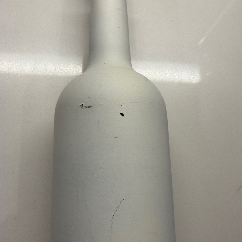 Decorative White Wine Bottle With Fireworks Beaded Stopper & Beads, Sequins Wrap - Picture 17 of 17